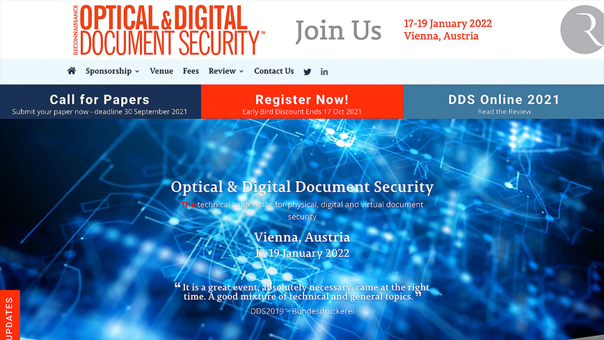 Reconnaissance Launches New Conference for Identity and Payments in the Digital Age